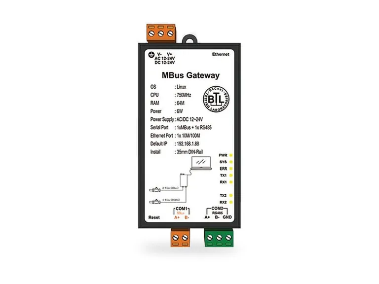 MBus to BACnet Gateway BAC1011-MBus (BAC1011-MBus)